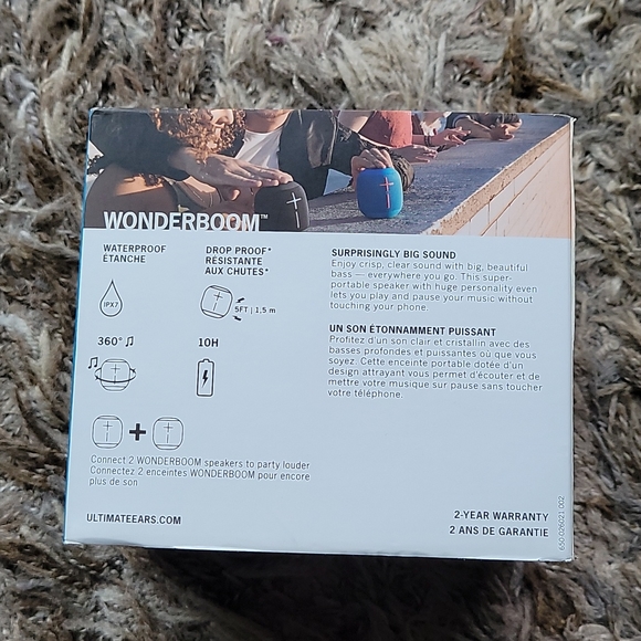 NEW Ultimate Ears WONDERBOOM Super Portable - Picture 4 of 4